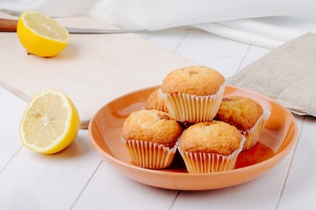 Receta de magdalenas de limón y yogur (Magnific)
