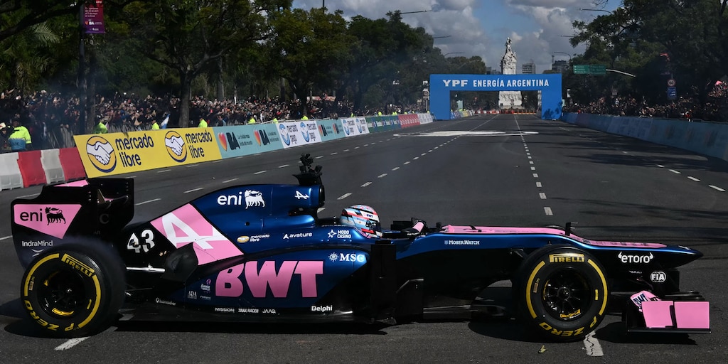 Franco Colapinto volverá a manejar el Lotus E20 de Alpine en una histórico festival de automovilismo - Infobae