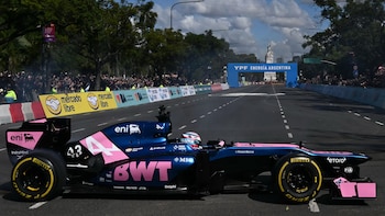 Franco Colapinto volverá a manejar el Lotus E20 de Alpine en una histórico festival de automovilismo