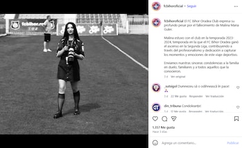 El posteo del FC Bihor