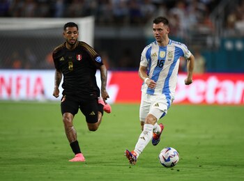 Giovani Lo Celso en acción