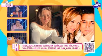 “Fue mi primer amor”: exesposa de Christian Domínguez hace emotiva confesión sobre el cantante. Captura: Eso Háblalo.