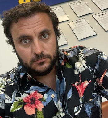 Jorge Dante Vartorelli (31) viajó