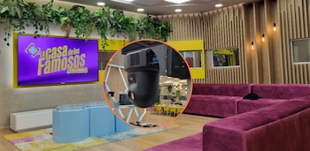 Imágenes de La casa de los famosos-Colombia en un montaje de Infobae Colombia