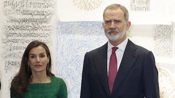 La Reina Letizia deslumbra en