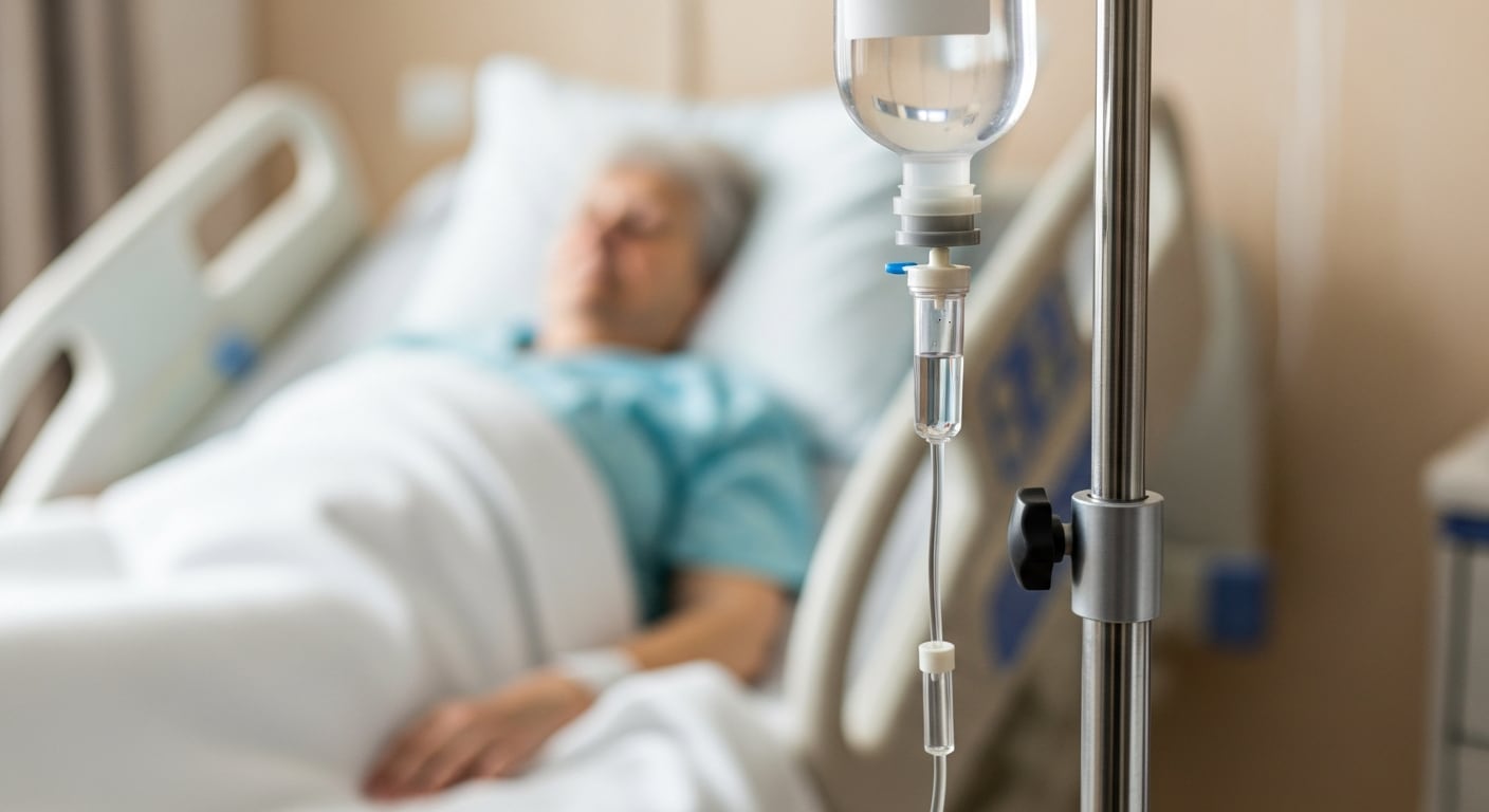 Un paciente internado (imagen ilustrativa)