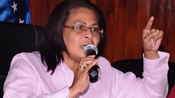 La ex presidente del Consejo