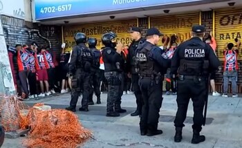 Los demorados estaban contra la