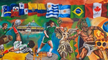 Alcaldía Gustavo A Madero busca un Récord Guinness con mural de futbol