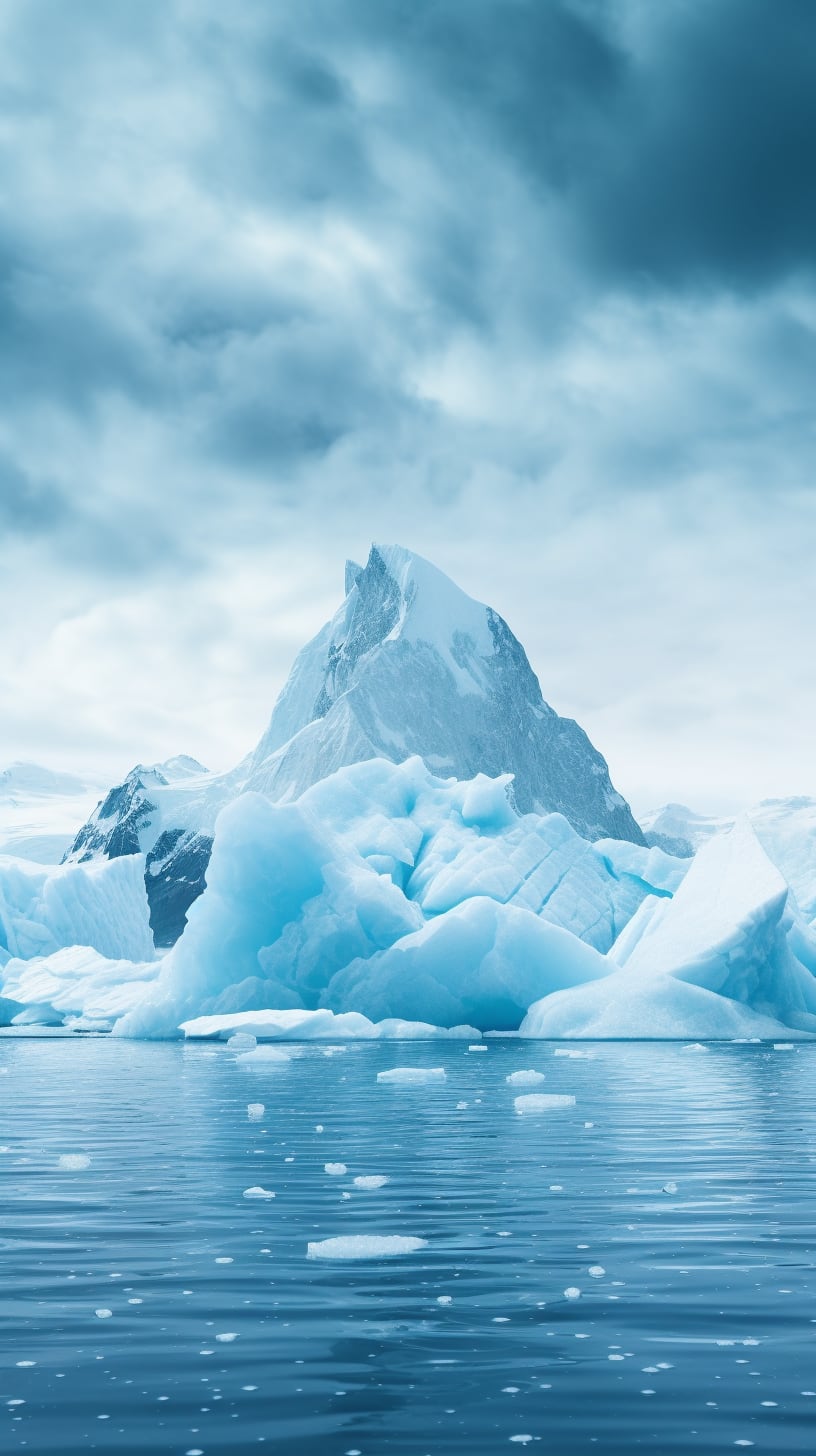 El calentamiento del océano desestabiliza los glaciares por debajo y los científicos señalan que ese proceso resulta más difícil de revertir que el calentamiento atmosférico. (Imagen Ilustrativa Infobae)