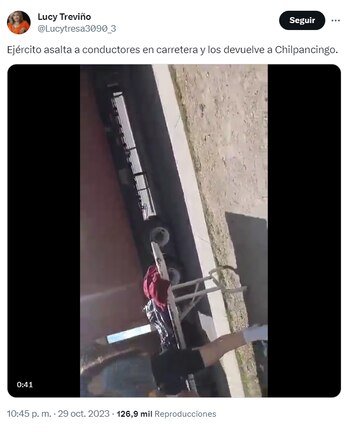 Difunden video donde un militar