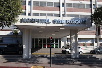 La entrada principal del Hospital San Roque de Córdoba, donde se encuentra internada la mamá de Agostina Vega