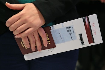 Al viajar con un ESTA