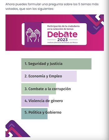 Cinco temas prioritarios de la