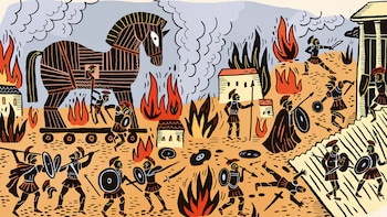Sorpresa: una versión argentina de la Guerra de Troya se publicará en Grecia, cuna de ese relato
