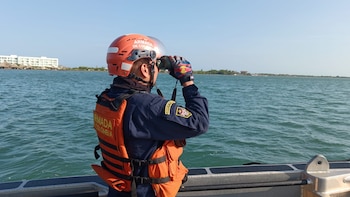 El accidente de la embarcación ocurrió a causa de un fuerte oleaje en las playas de Tubará - crédito Armada