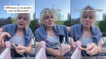 La extranjera aseguró que suele