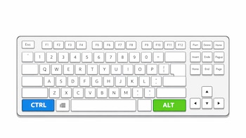 Por qué las teclas CTRL y ALT de tu PC pueden ayudarte a ahorrar tiempo de trabajo