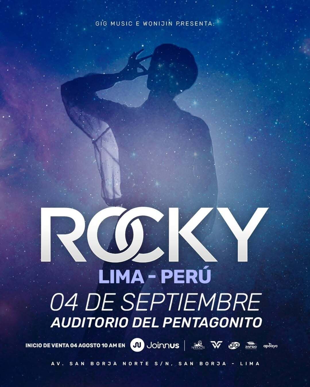La gira latinoamericana de Rocky busca fortalecer el vínculo con sus fans peruanos y de la región.