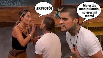 Pamela López pierde la paciencia en vivo y Paul Michael la enfrenta: “Me estás manipulando, no eres mi mamá”