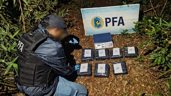 Incautaron más de 10 kilos