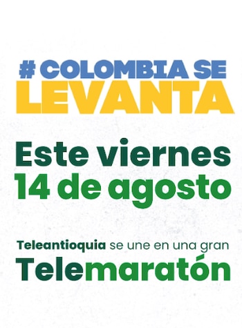 La corporación Presentes administrará los fondos de la telemaratón tras el sismo del 10 de agosto - crédito @teleantioquia/IG