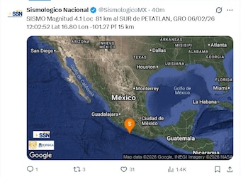 (X @SismologicoMX)