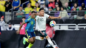 La selección Colombia comenzó su nuevo proceso con dudas: empate ante México por 1-1 en el amistoso internacional