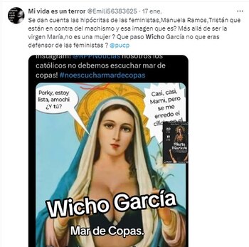 Olas de críticas contra 'Wicho'