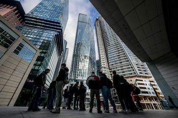 Vista de unos edificios en