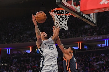 La investigación sobre la muerte de Brandon Clarke detectó narcóticos y parafernalia de drogas en la residencia, sin indicios de un crimen (Dennis Schneidler-USA TODAY Sports via REUTERS)