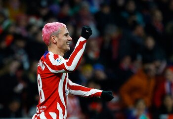 Griezmann le pisa los talones a Bellingham (REUTERS)