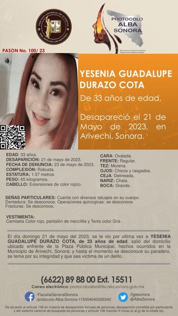 (Foto: Fiscalía Sonora)