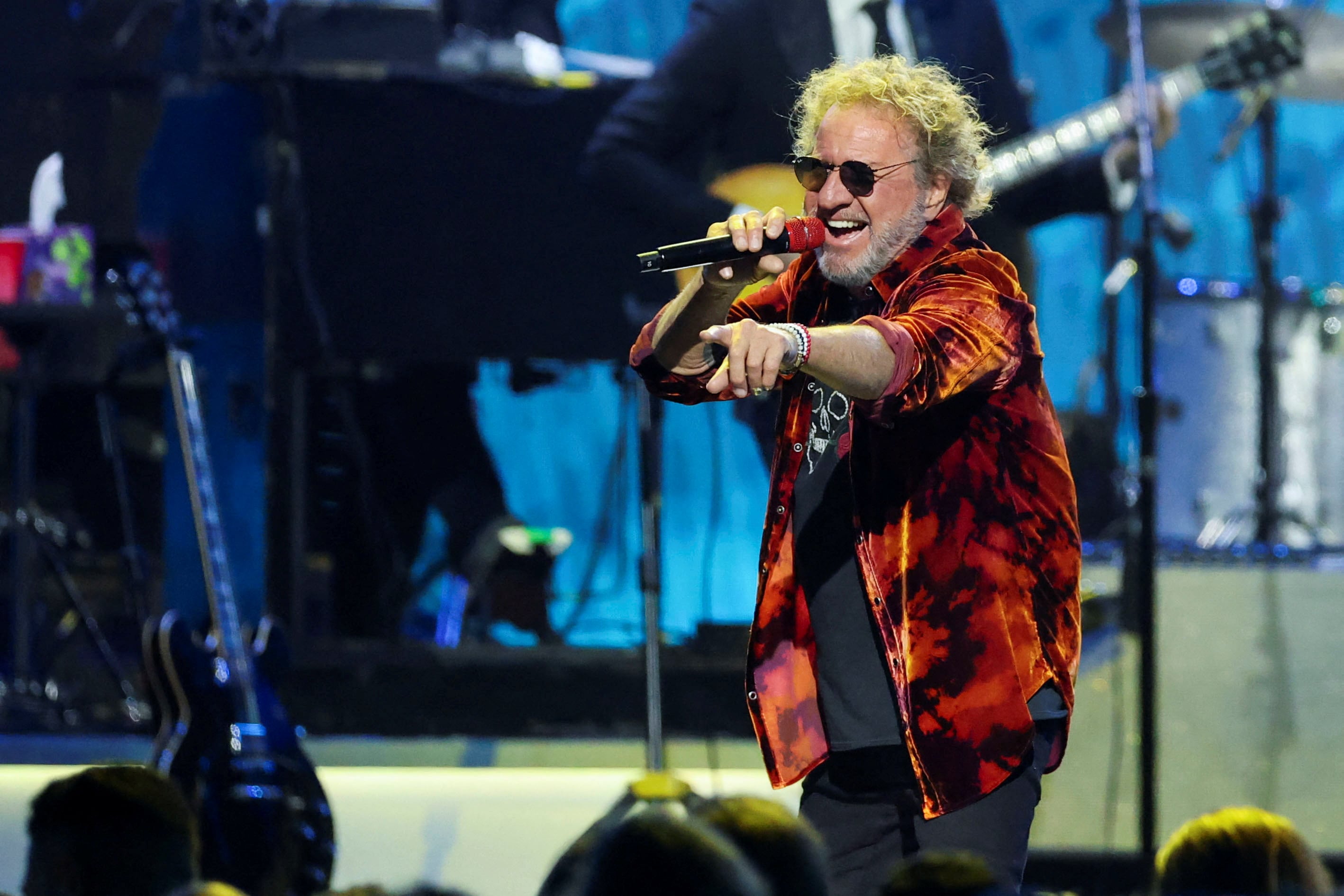 Sammy Hagar se mostró decepcionado por no ser considerado para más proyectos de Van Halen. (REUTERS/Mario Anzuoni)