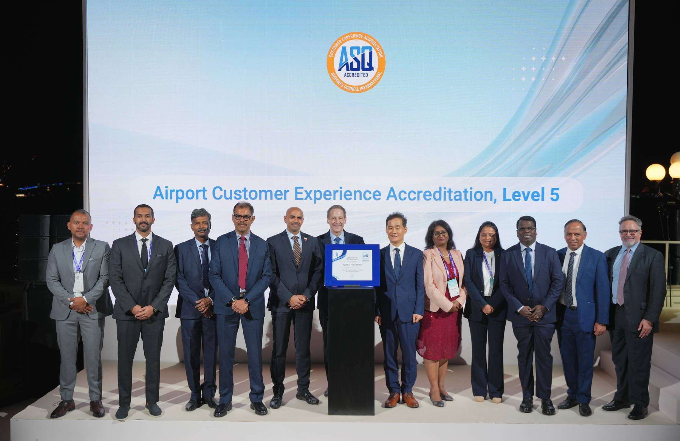 Solo 12 aeropuertos en el mundo cuentan durante 2026 con el máximo nivel de esta acreditación internacional. Cortesía: AERIS