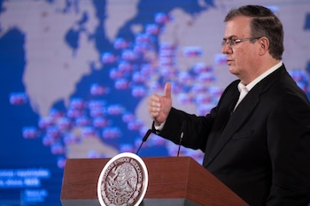 El canciller Marcelo Ebrard (Foto: