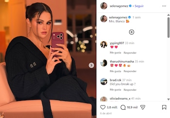 La actividad reciente de la cantante en redes muestra una relación estable. (Capturas de Instagram/X)