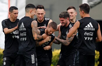 Alejandro Gomez en una práctica