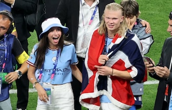 Haaland conoce a su novia