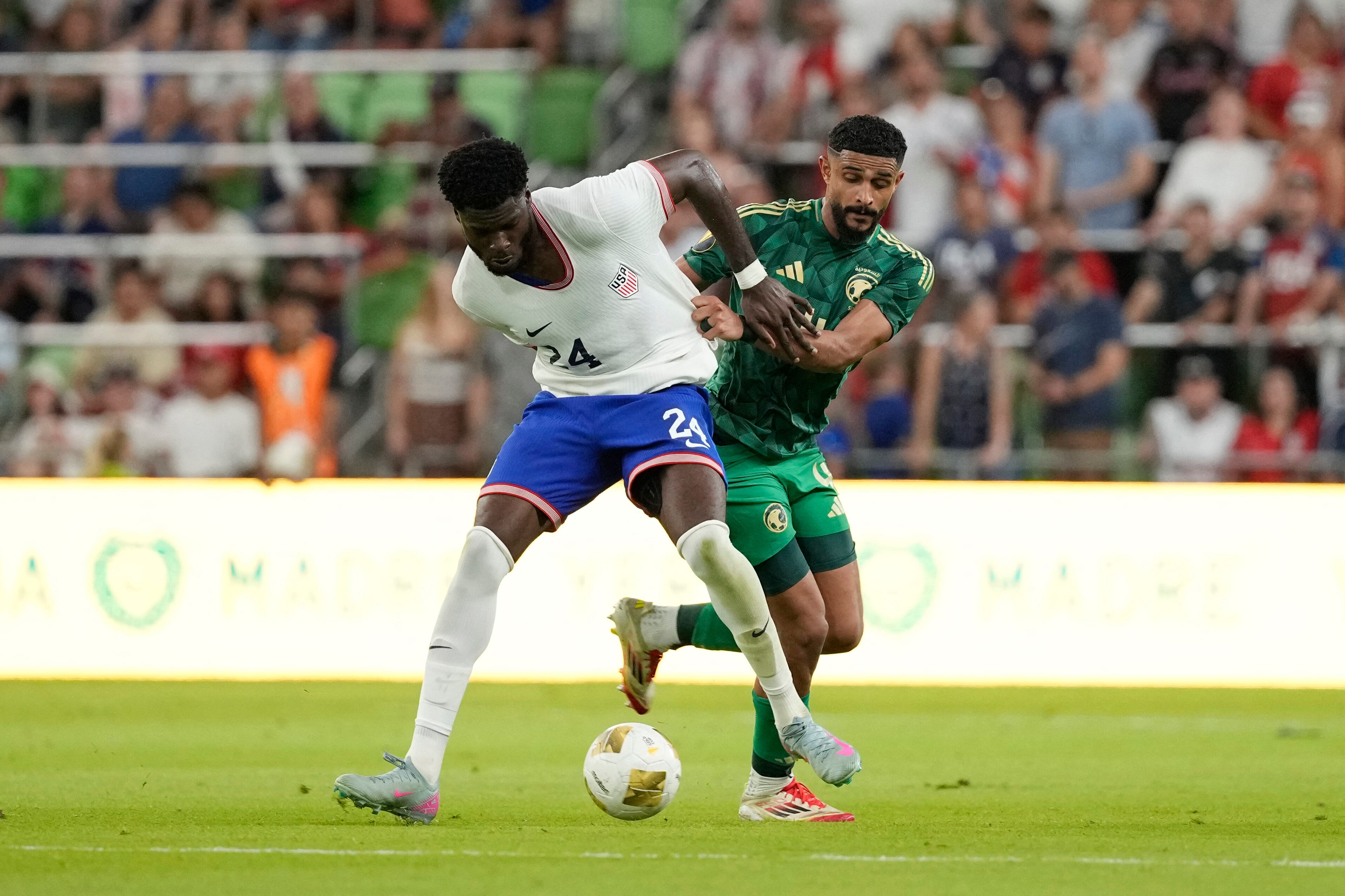 Si se confirma que Agyemang no estará disponible, la Selección de Estados Unidos perderá una de sus opciones ofensivas más interesantes ( Scott Wachter-Imagn Images)