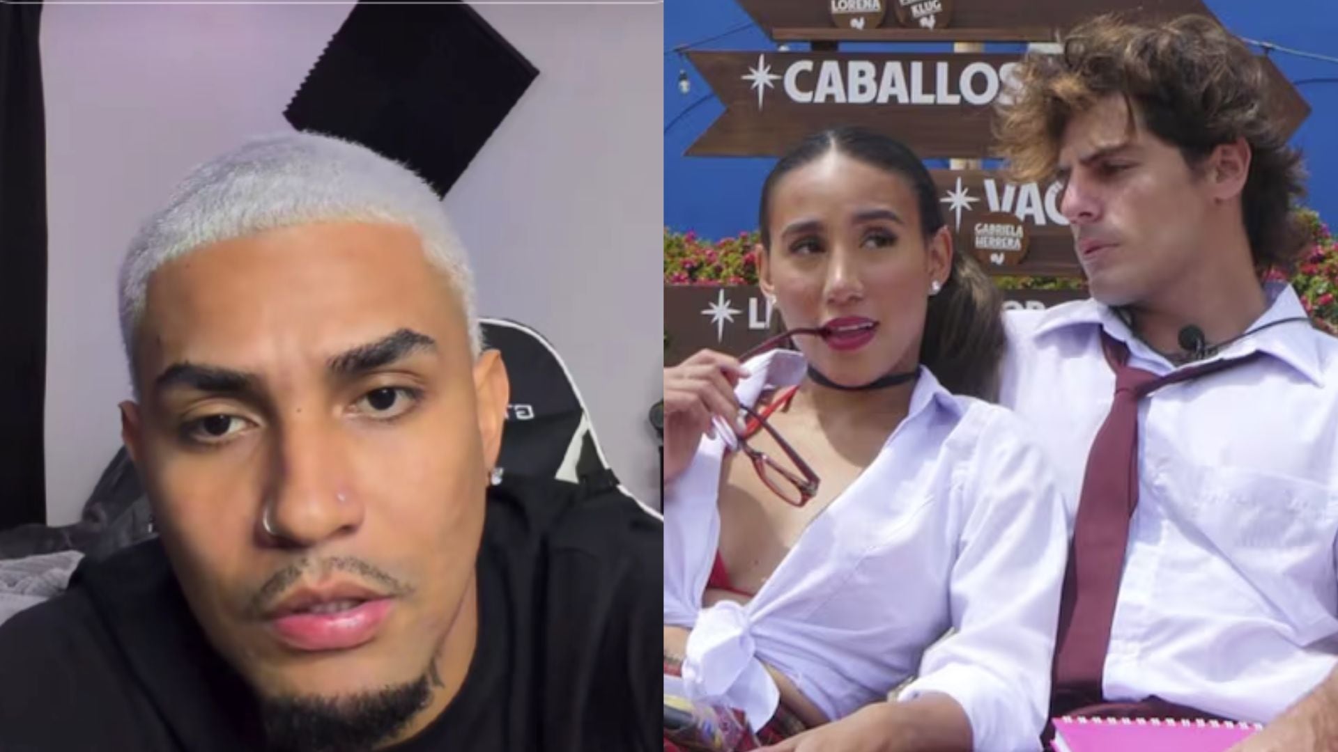 Youna reaccionó con molestia tras la confesión de Samahara Lobatón a Renato Rossini Jr. en La Granja VIP Perú.