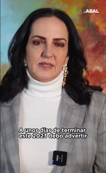 La senadora del Centro Democrático