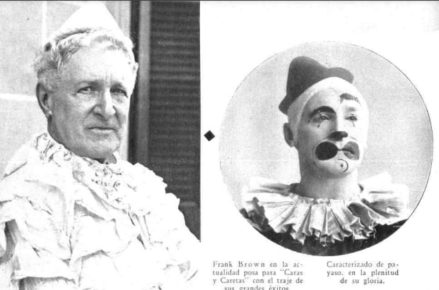 Los dos Brown: el retirado de la actividad y el payaso que era sensación entre los más pequeños (Caras y Caretas)