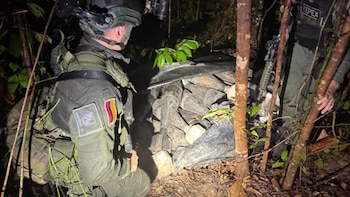 Hallan arsenal que pertenecería al ELN con 100 granadas para drones en zona rural de Norte de Santander