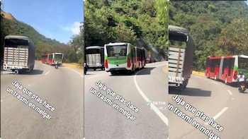 Video de un bus de Transmilenio transitando en la vía Melgar-Bogotá causó furor en redes sociales: “Uno se duerme en Bosa y se despierta en Piscilago”