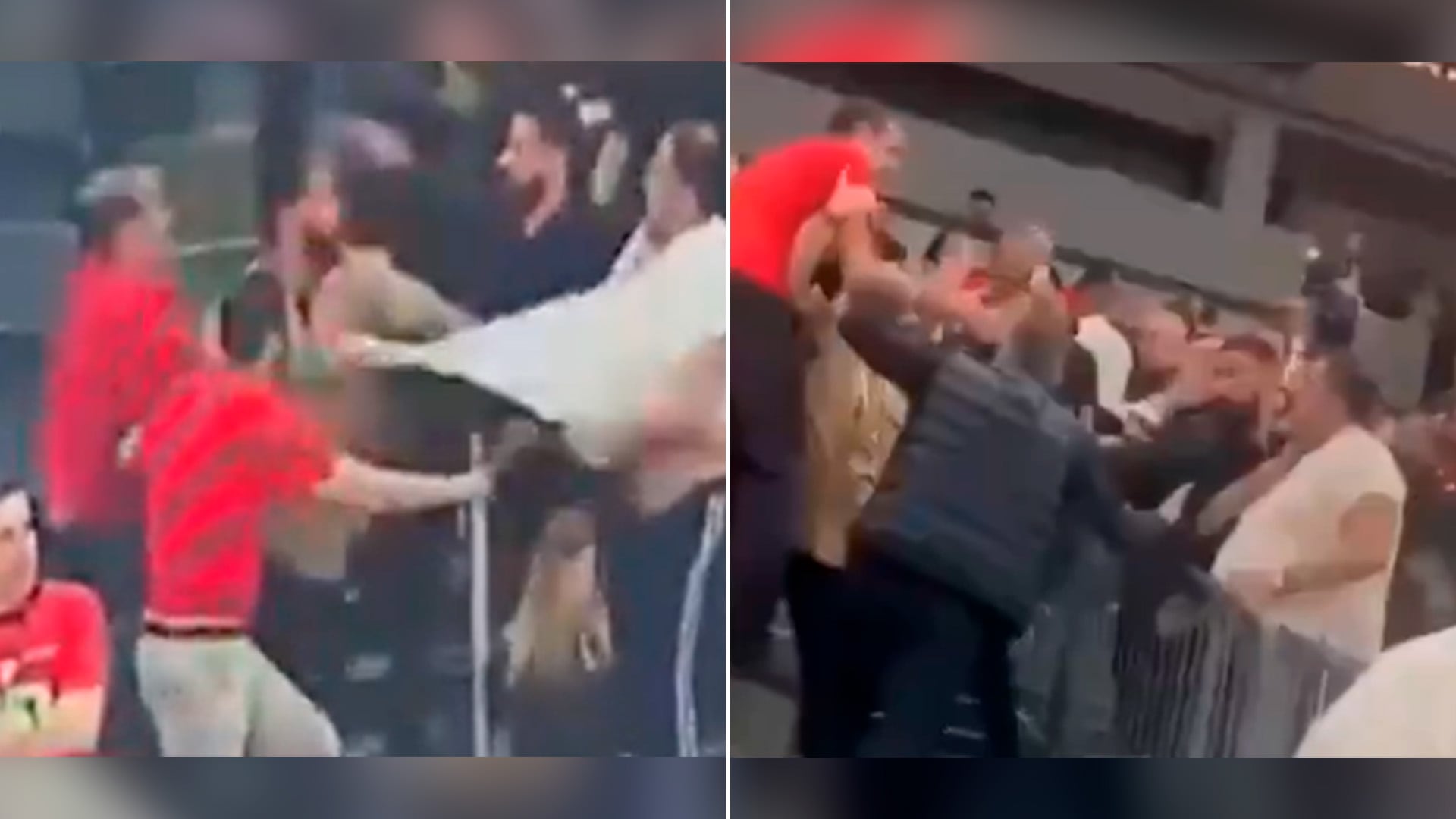 La secuencia del altercado