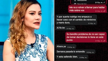 Los chats de Nadia Beller que complican a Fernando Cerimedo y el mensaje del presidente Rodrigo Paz sobre el caso