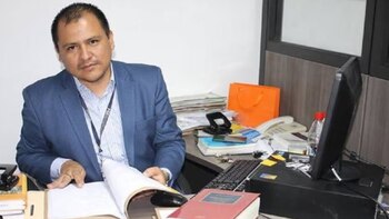 El fiscal César Suárez fue