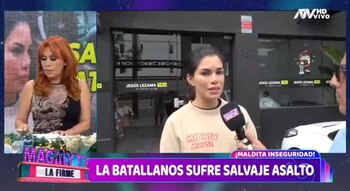 Samantha Batallanos salvó de morir