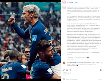 El emotivo mensaje de la